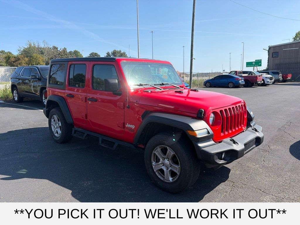 Used 2018 Jeep Wrangler Unlimited Sport 4x4 SUV