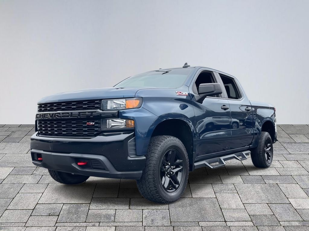Used 2021 Chevrolet Silverado 1500 Custom Trail Boss Truck Crew Cab