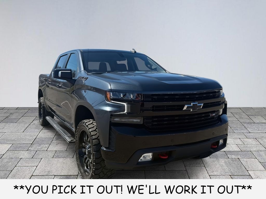 Used 2021 Chevrolet Silverado 1500 LT Trail Boss Truck Crew Cab