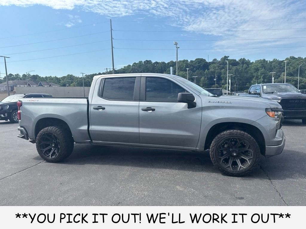 Used 2023 Chevrolet Silverado 1500 Custom Truck Crew Cab