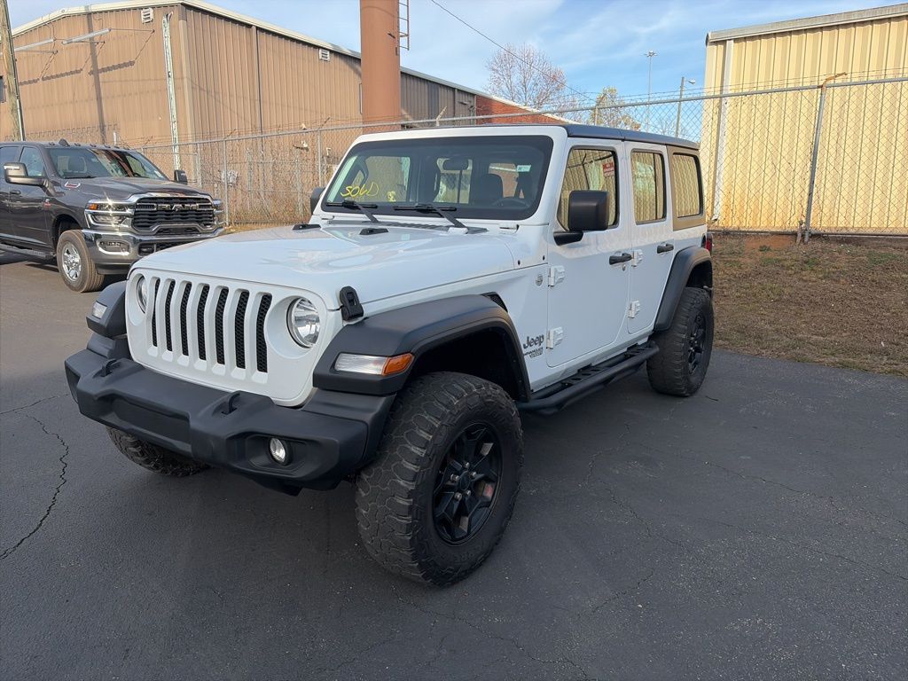 2019 Jeep Wrangler Unlimited Sport photo 3