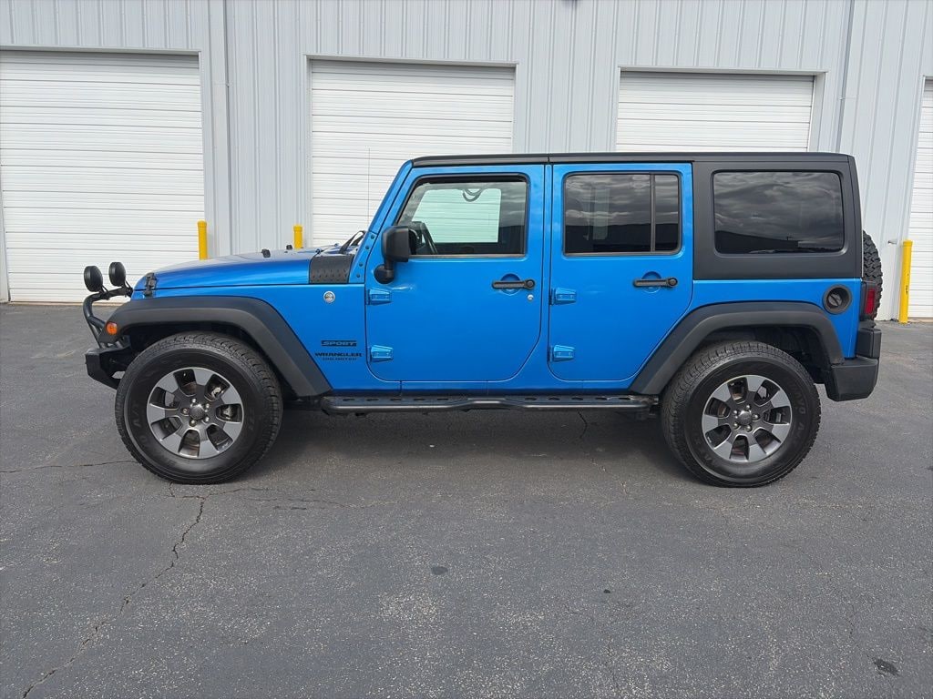 Used 2016 Jeep Wrangler JK Unlimited Sport 4X4 SUV