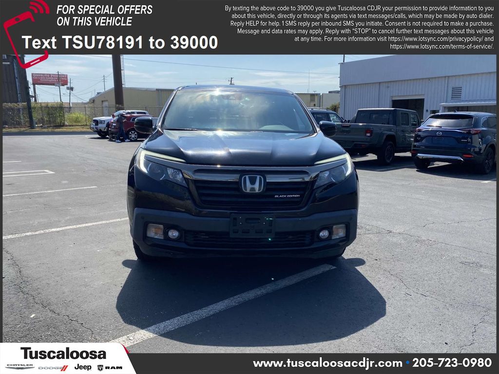 Used 2017 Honda Ridgeline Black Edition with VIN 5FPYK3F8XHB027819 for sale in Tuscaloosa, AL