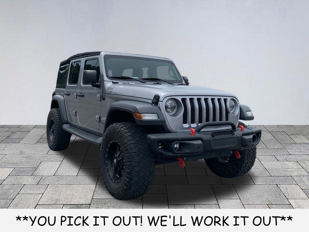 Used 2018 Jeep Wrangler Unlimited Sport 4x4 SUV