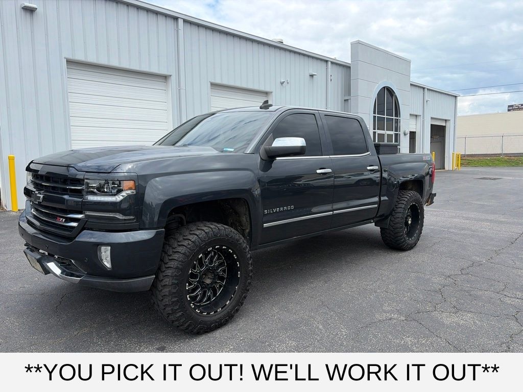 Used 2017 Chevrolet Silverado 1500 LTZ Truck Crew Cab