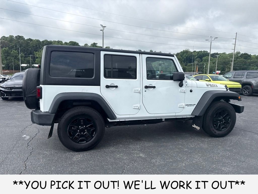 Used 2015 Jeep Wrangler Unlimited Sport 4x4 SUV