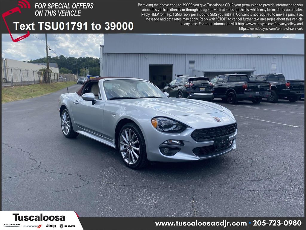 Used 2018 FIAT 124 Spider Lusso with VIN JC1NFAEK2J0140179 for sale in Tuscaloosa, AL