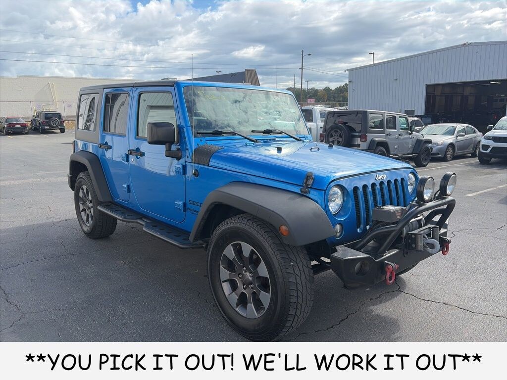 Used 2016 Jeep Wrangler JK Unlimited Sport 4X4 SUV