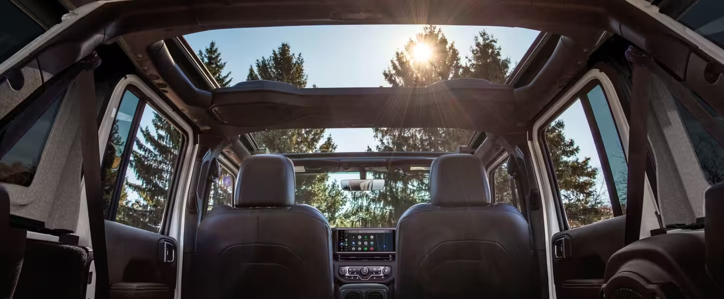2027 Jeep Wrangler interior and open-air design