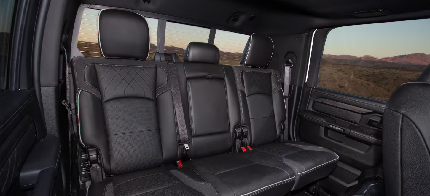 2027 Ram 2500 interior comfort and cargo