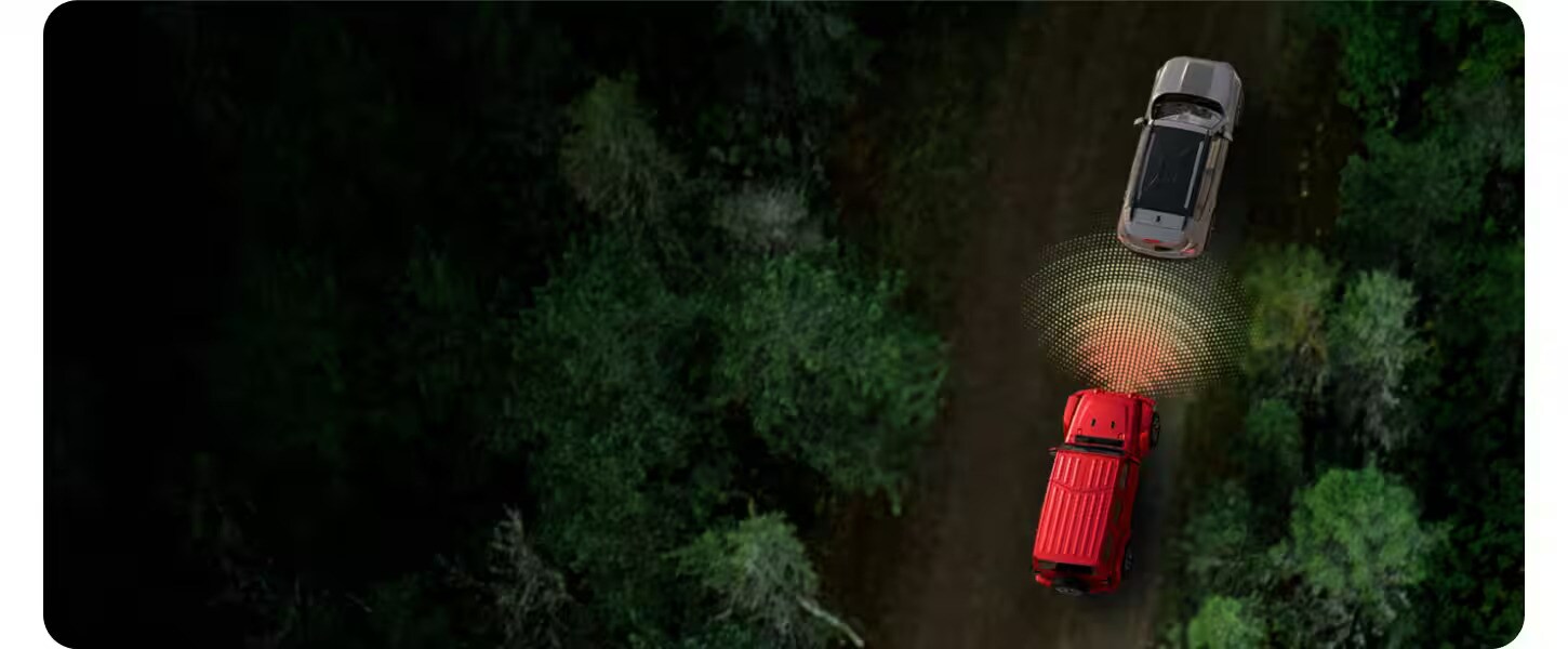 Jeep Wrangler Full-Speed Forward Collision Warning with Active Braking