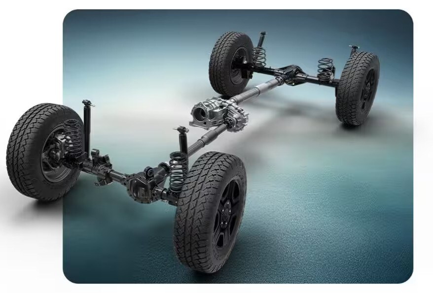 Jeep Wrangler Command-Trac Part-Time 4x4 system