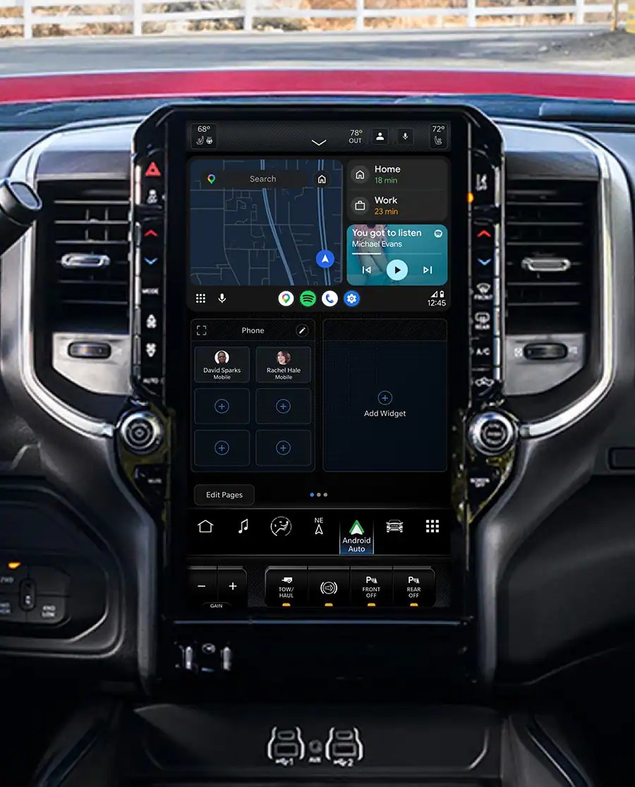2027 RAM 3500 technology and infotainment