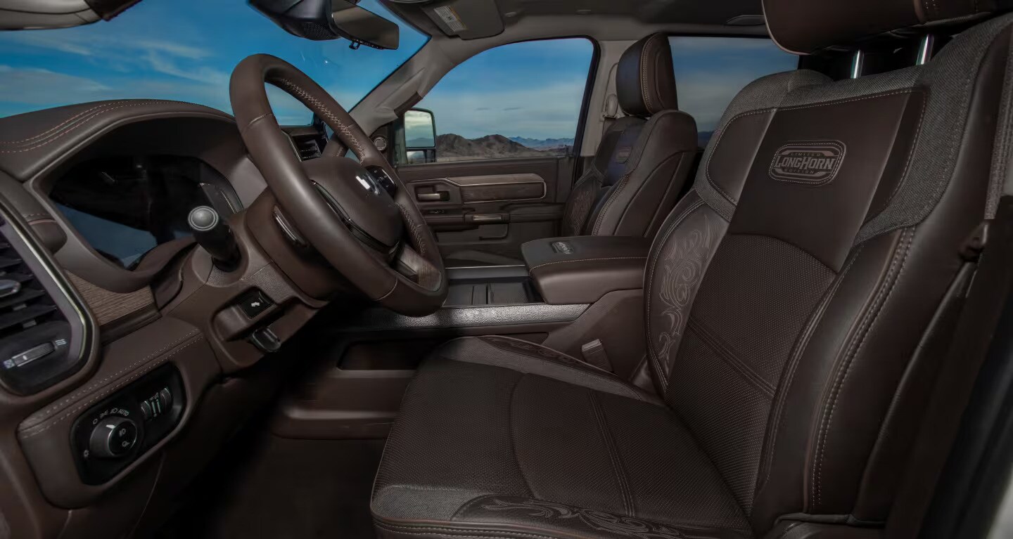 2027 RAM 3500 interior comfort and cargo