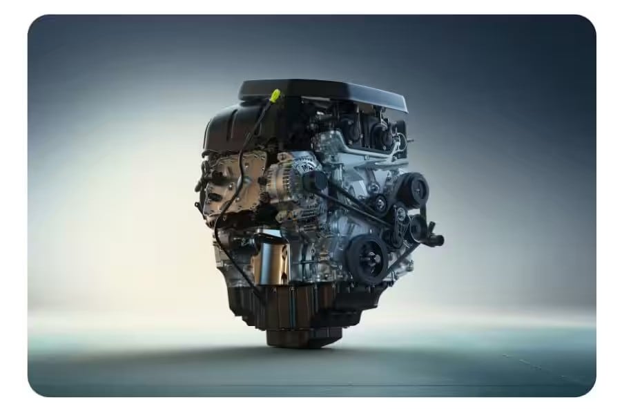 2027 Jeep Wrangler turbocharged four-cylinder engine