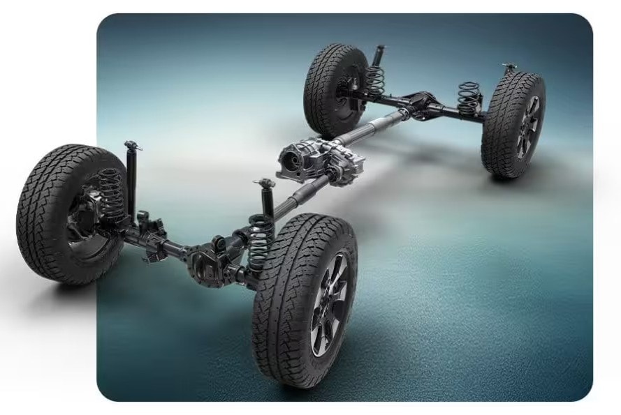 Jeep Wrangler Selec-Trac Full-Time 4x4 system