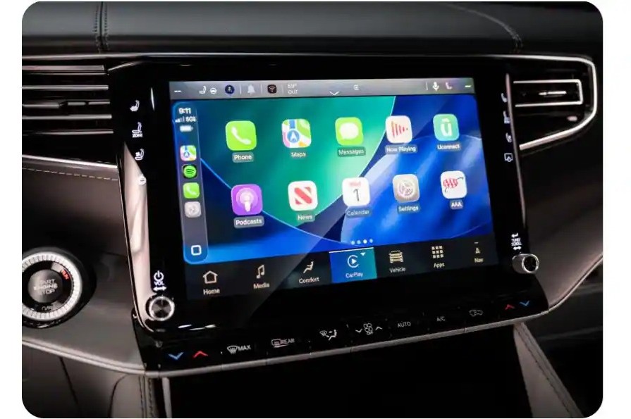 2027 Jeep Grand Wagoneer Uconnect 5 Nav system