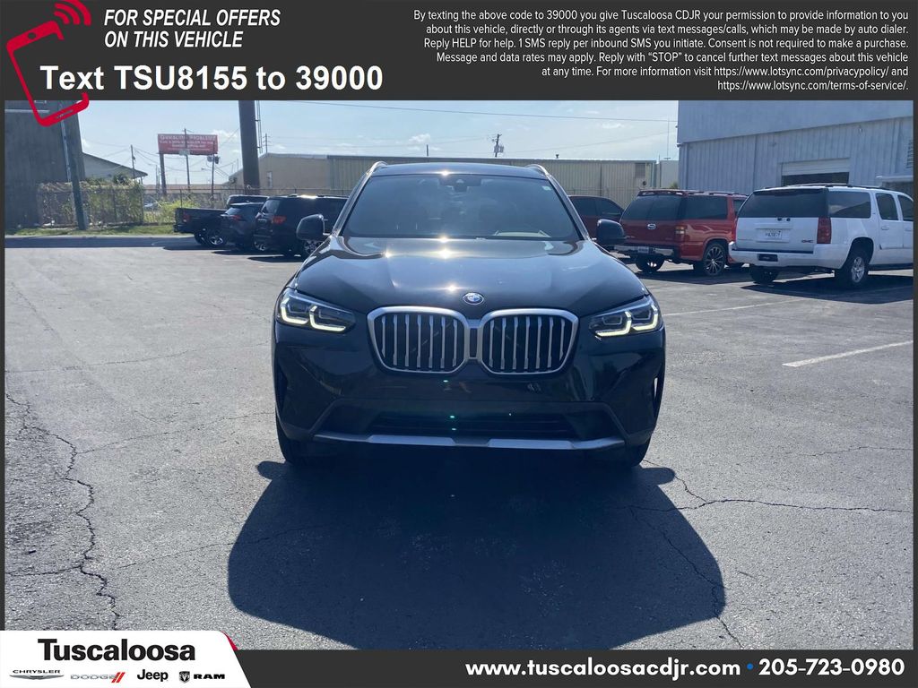 Used 2023 BMW X3 30i with VIN 5UX43DP08P9R48155 for sale in Tuscaloosa, AL