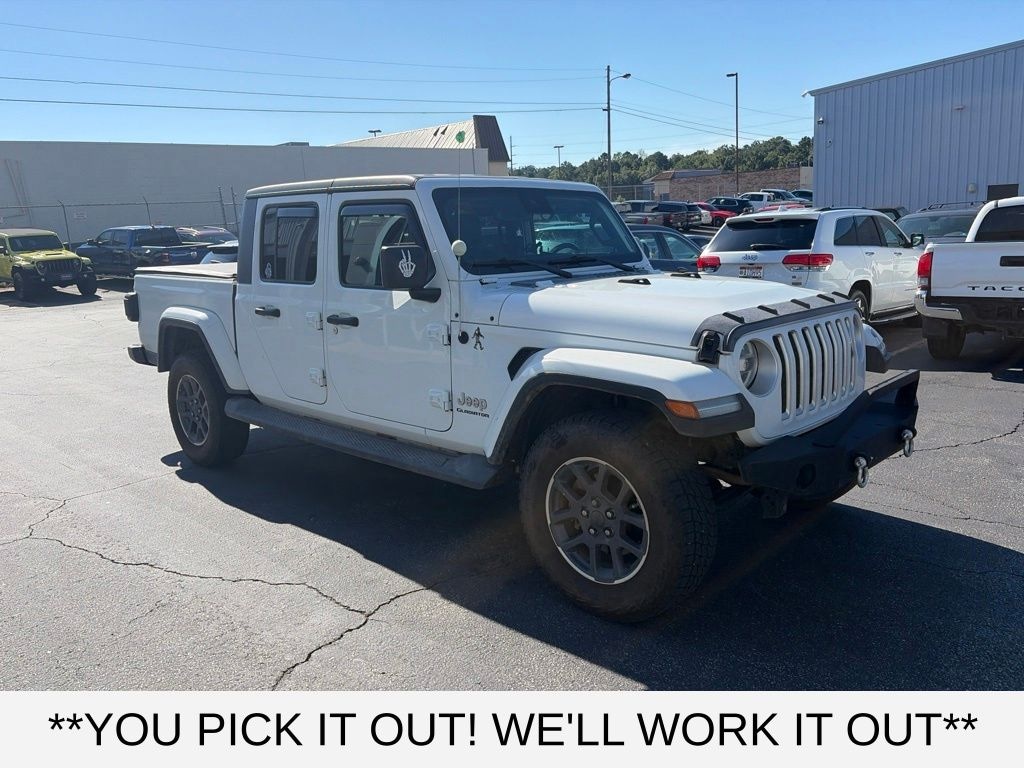 Used 2020 Jeep Gladiator Overland Truck Crew Cab