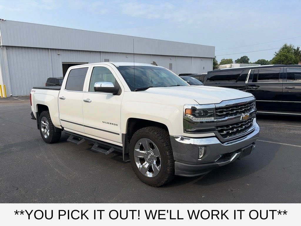 Used 2017 Chevrolet Silverado 1500 LTZ Truck Crew Cab