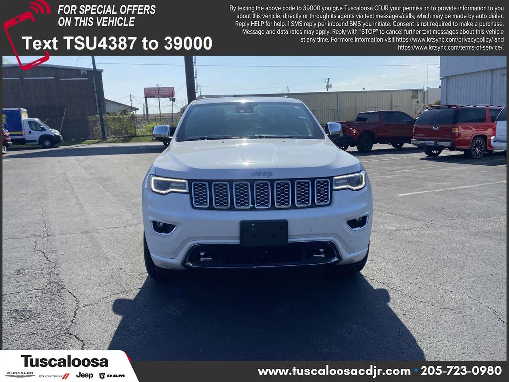 Used 2018 Jeep Grand Cherokee Overland with VIN 1C4RJFCGXJC124387 for sale in Tuscaloosa, AL