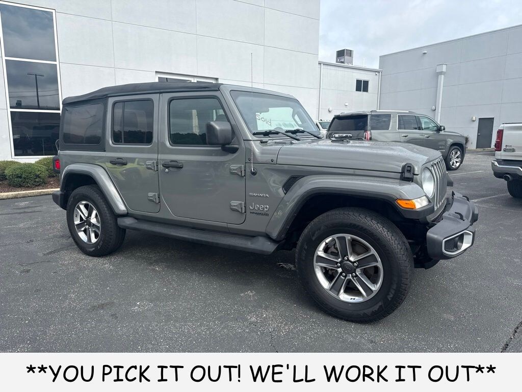 Used 2021 Jeep Wrangler Unlimited Sahara SUV