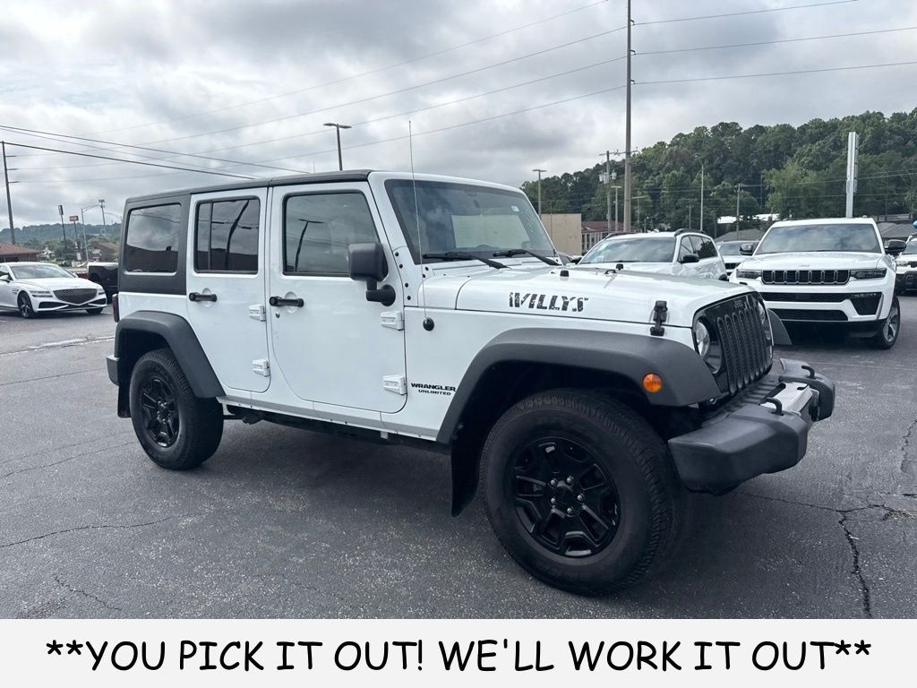 Used 2015 Jeep Wrangler Unlimited Sport 4x4 SUV