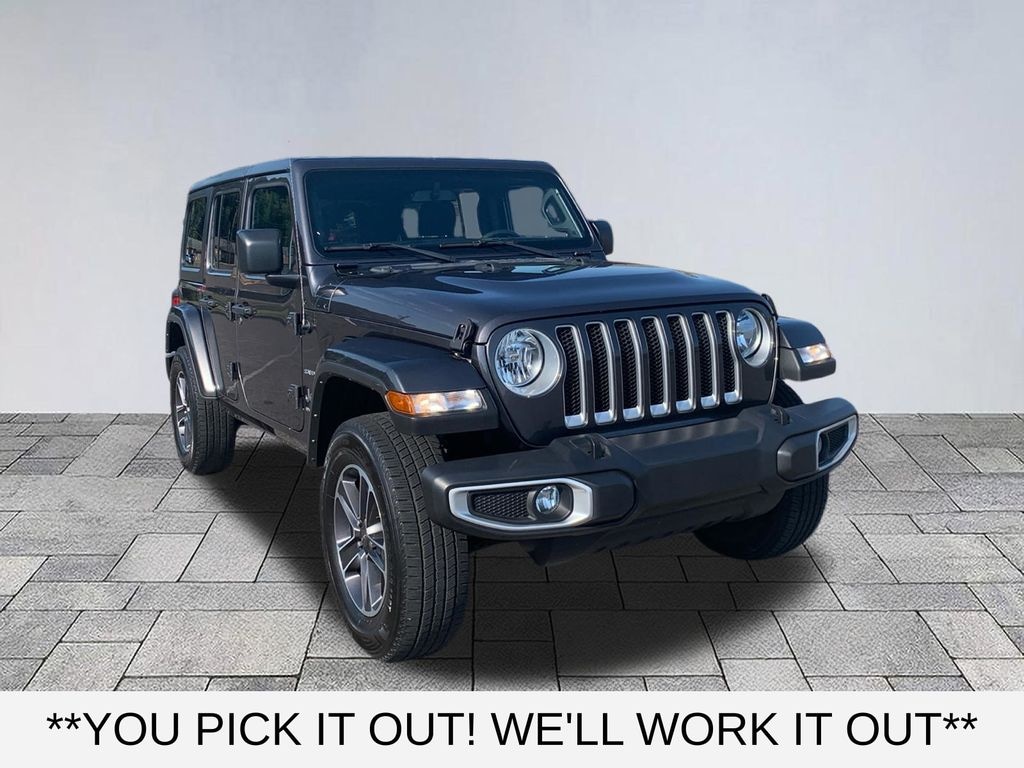 Used 2023 Jeep Wrangler 4-DOOR SAHARA 4X4 SUV