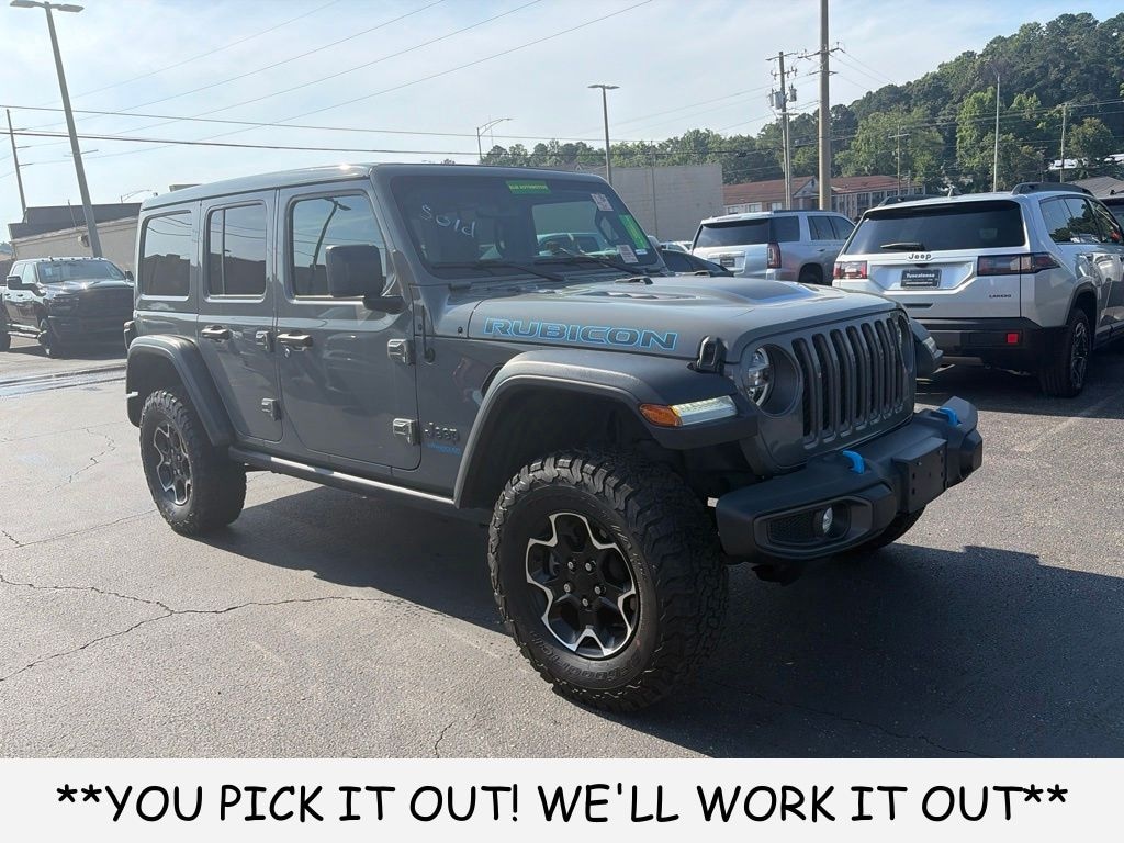 Used 2021 Jeep Wrangler 4xe Rubicon SUV