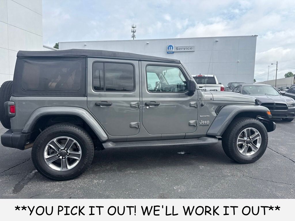 Used 2021 Jeep Wrangler Unlimited Sahara SUV