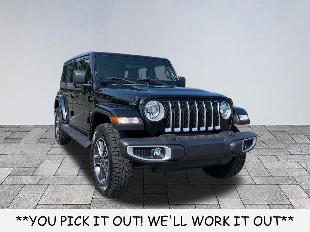 Used 2023 Jeep Wrangler 4-DOOR SAHARA 4X4 SUV
