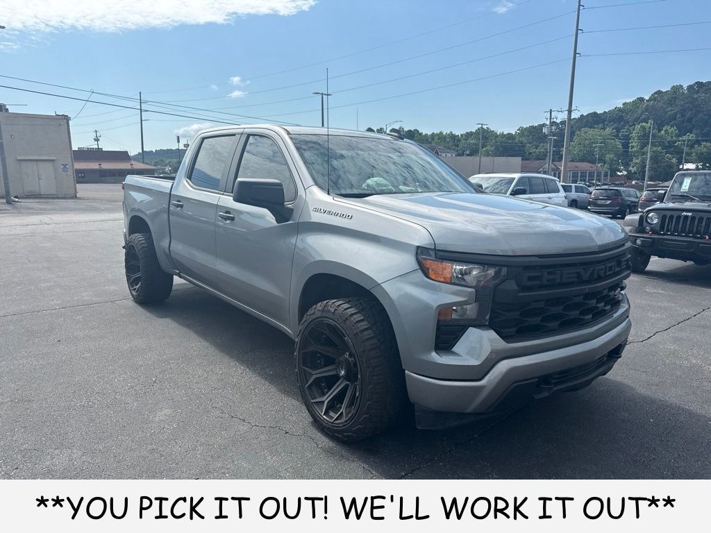 Used 2023 Chevrolet Silverado 1500 Custom Truck Crew Cab
