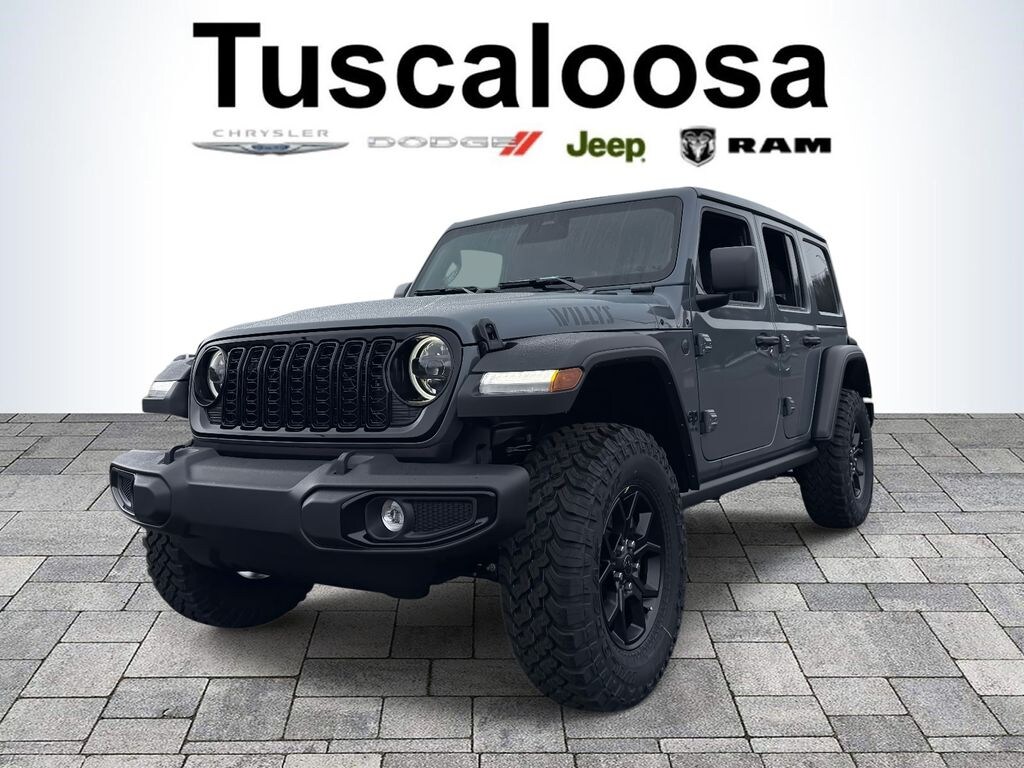 New 2026 Jeep Wrangler 4-DOOR WILLYS Sport Utility