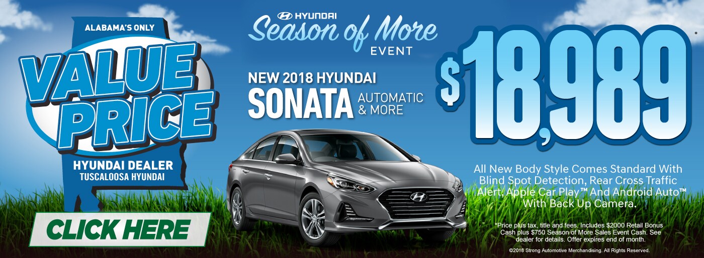 Tuscaloosa Hyundai Dealership, Used Car Sales, and Service