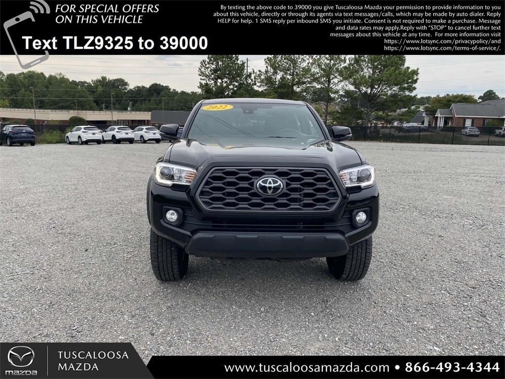 Used 2022 Toyota Tacoma SR with VIN 3TMCZ5AN6NM489325 for sale in Tuscaloosa, AL