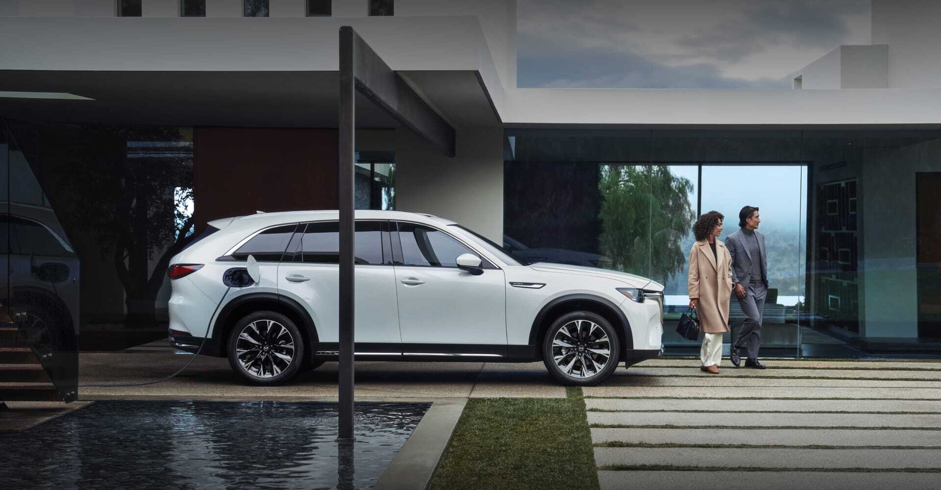 2026 Mazda CX-90 Plug-In Hybrid charging and electric range