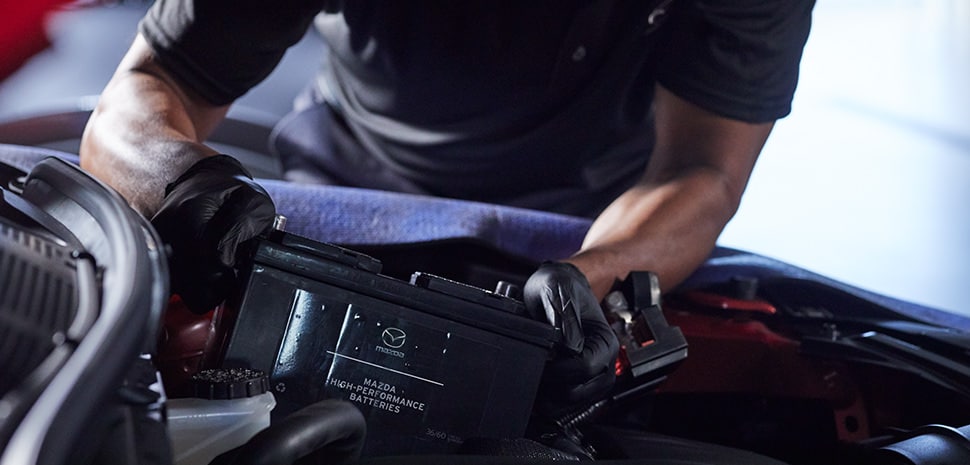 Mazda CX-90 Plug-In Hybrid battery diagnostic service