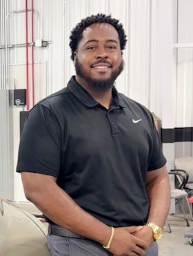 Staff member Mario Garner from 414235b9687a