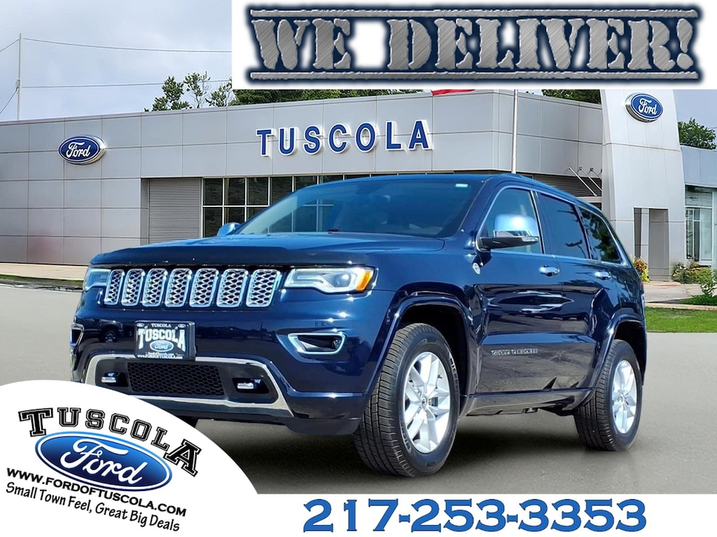 Used 2018 Jeep Grand Cherokee Overland SUV