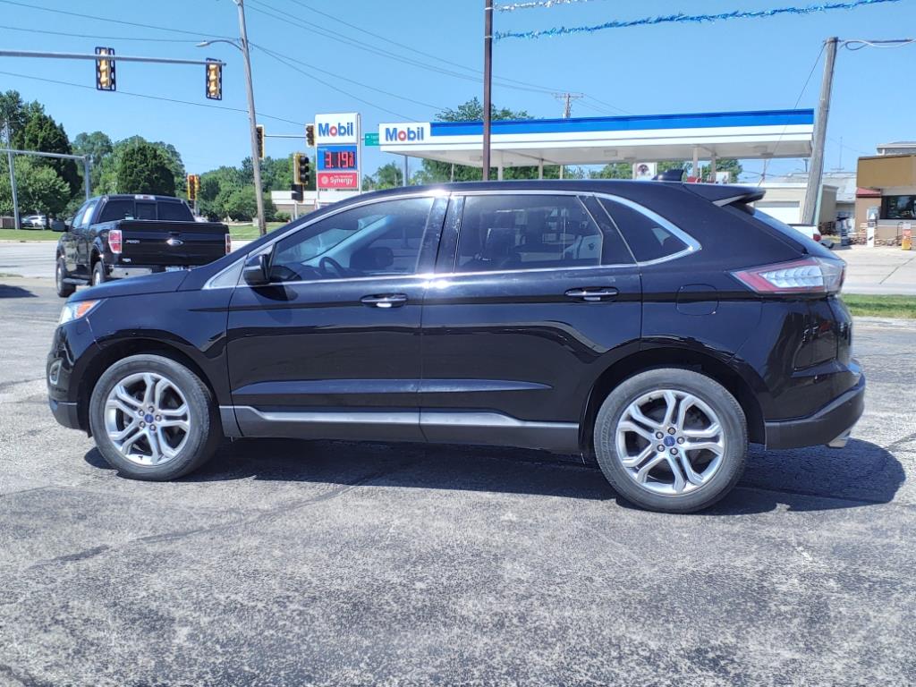 Used 2018 Ford Edge Titanium with VIN 2FMPK3K93JBB06735 for sale in Tuscola, IL