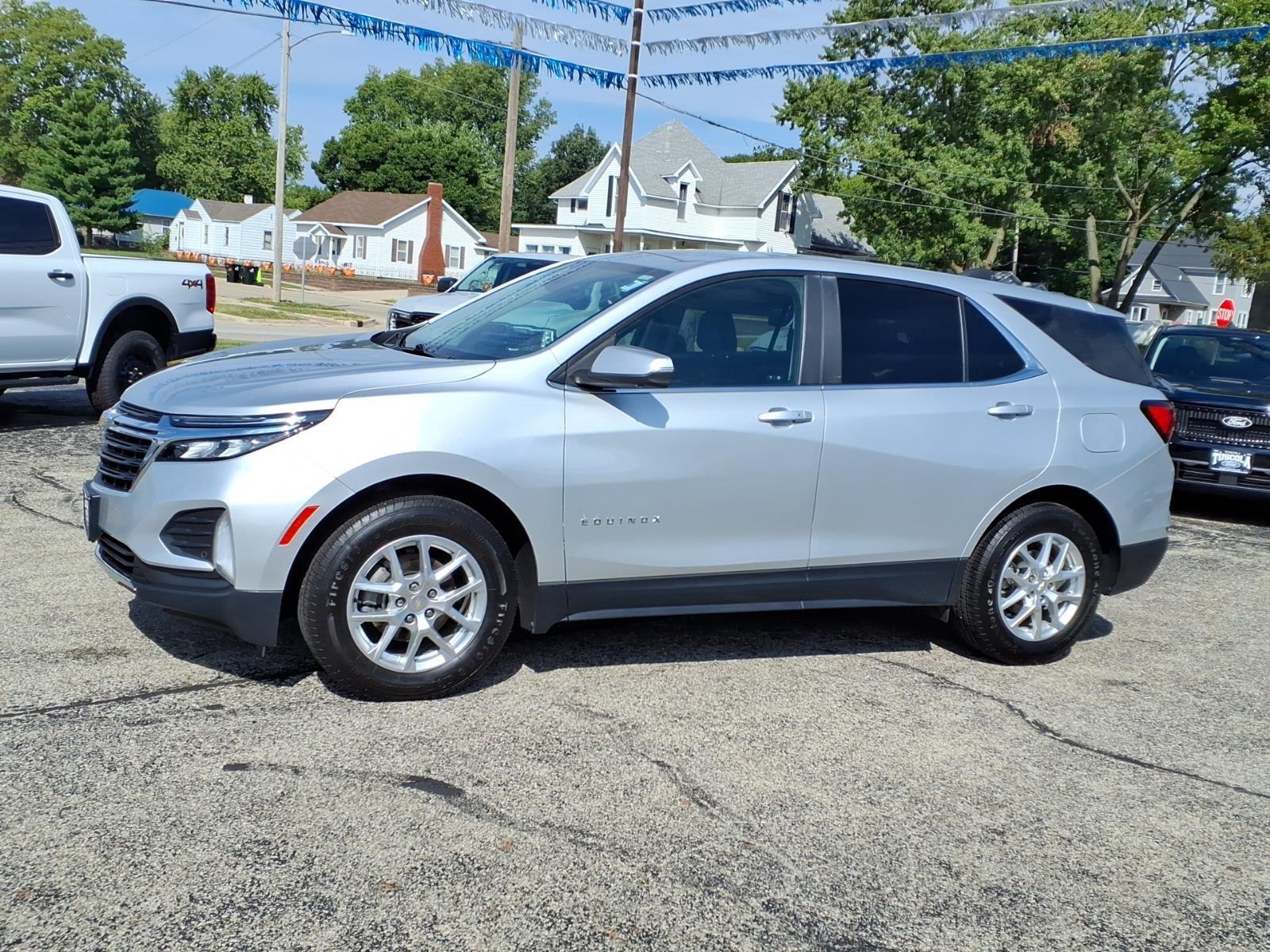 Used 2022 Chevrolet Equinox LT with VIN 3GNAXKEV7NL173905 for sale in Tuscola, IL