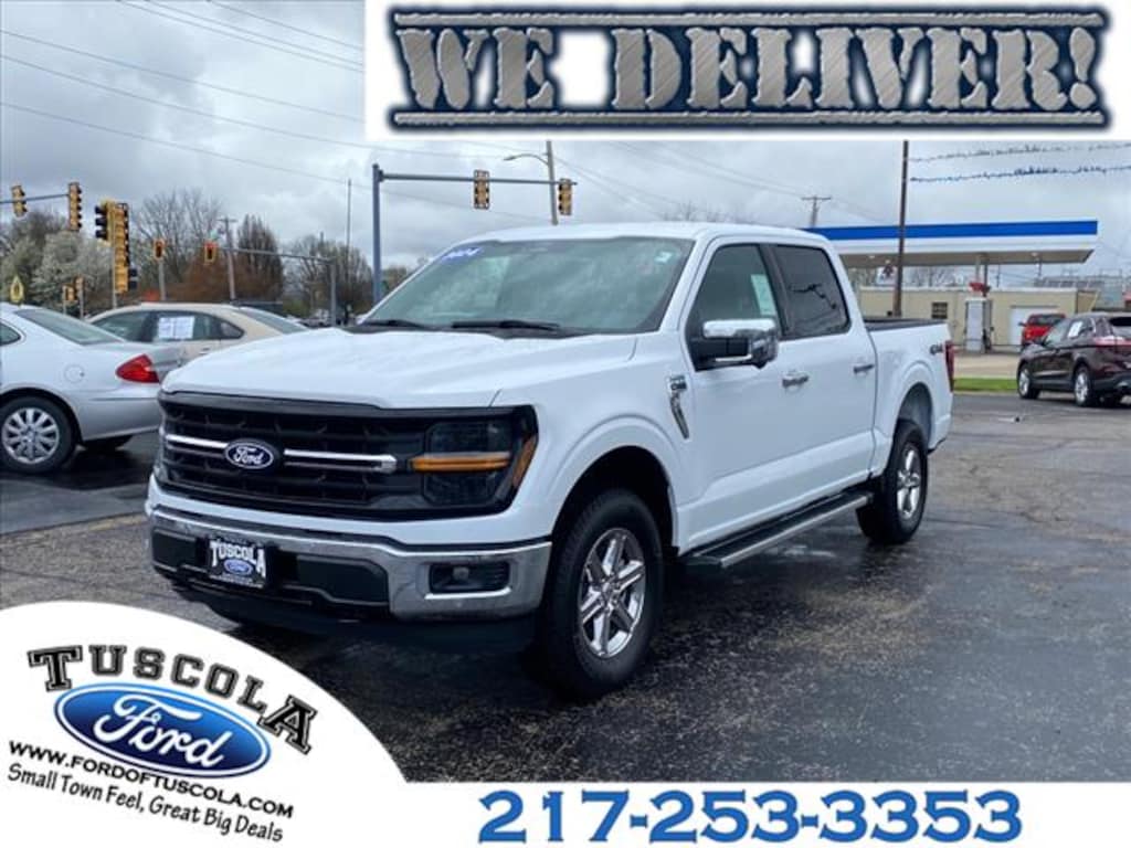 New 2024 Ford F150 For Sale at Ford of Tuscola VIN 1FTFW3L86RKD65277