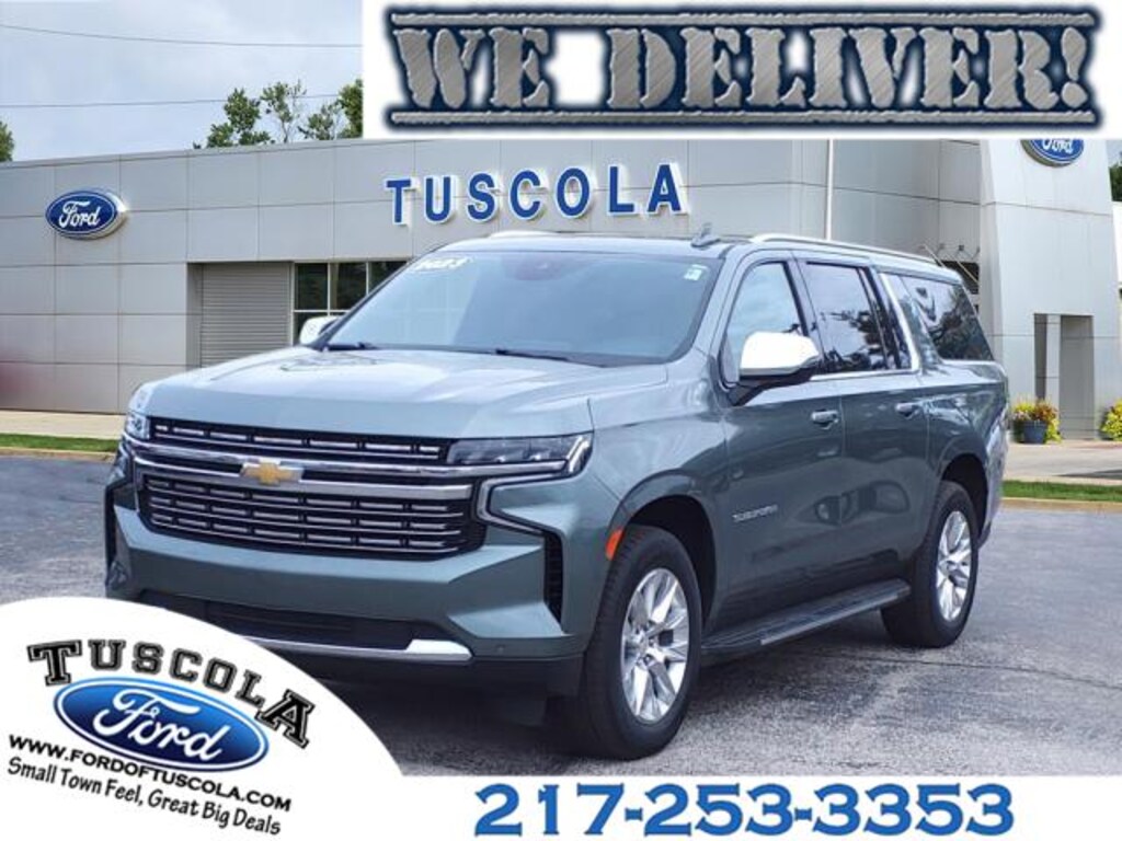 Used 2023 Chevrolet Suburban For Sale at Ford of Tuscola VIN