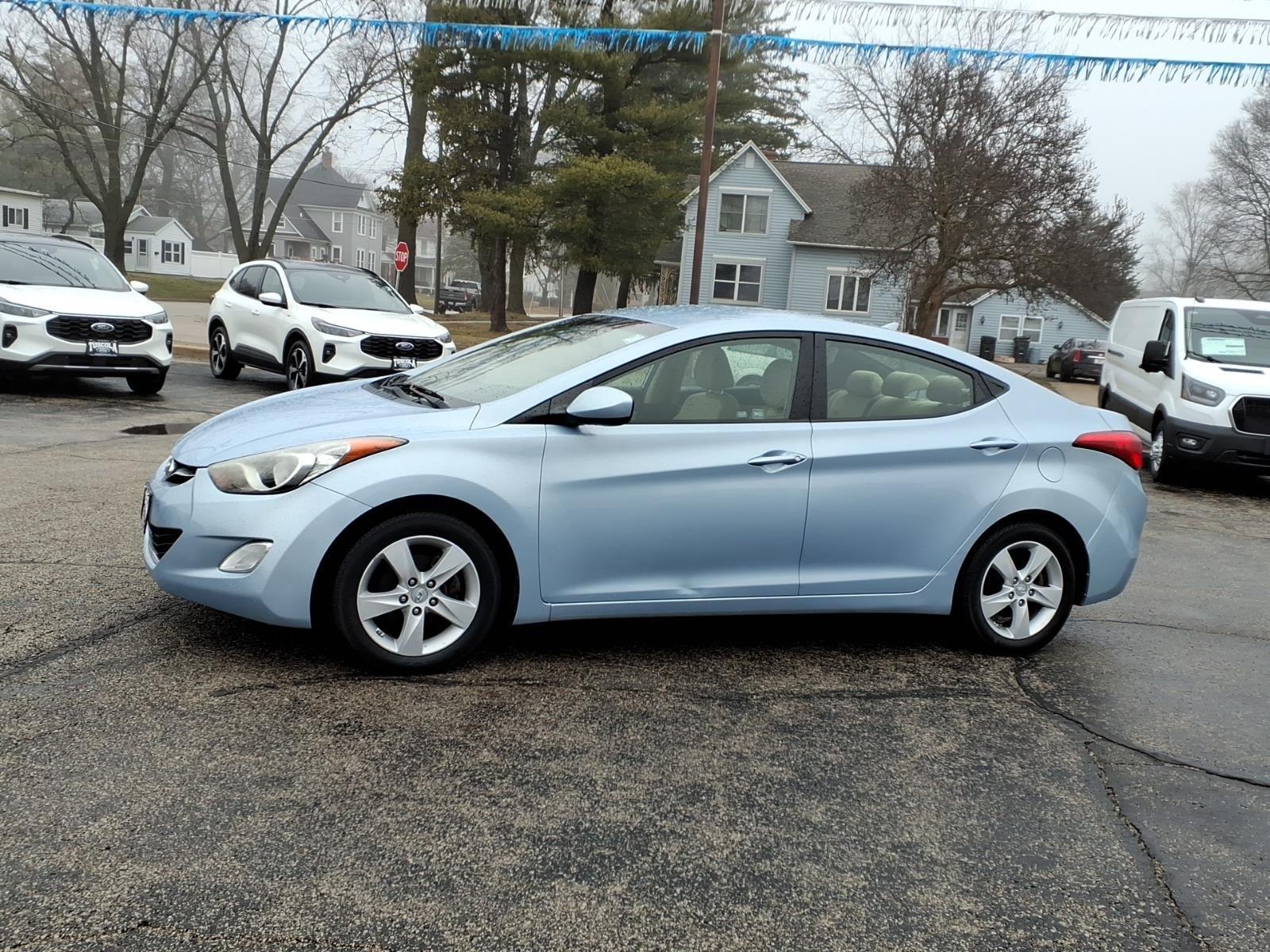 Used 2012 Hyundai Elantra GLS with VIN KMHDH4AE4CU393859 for sale in Tuscola, IL