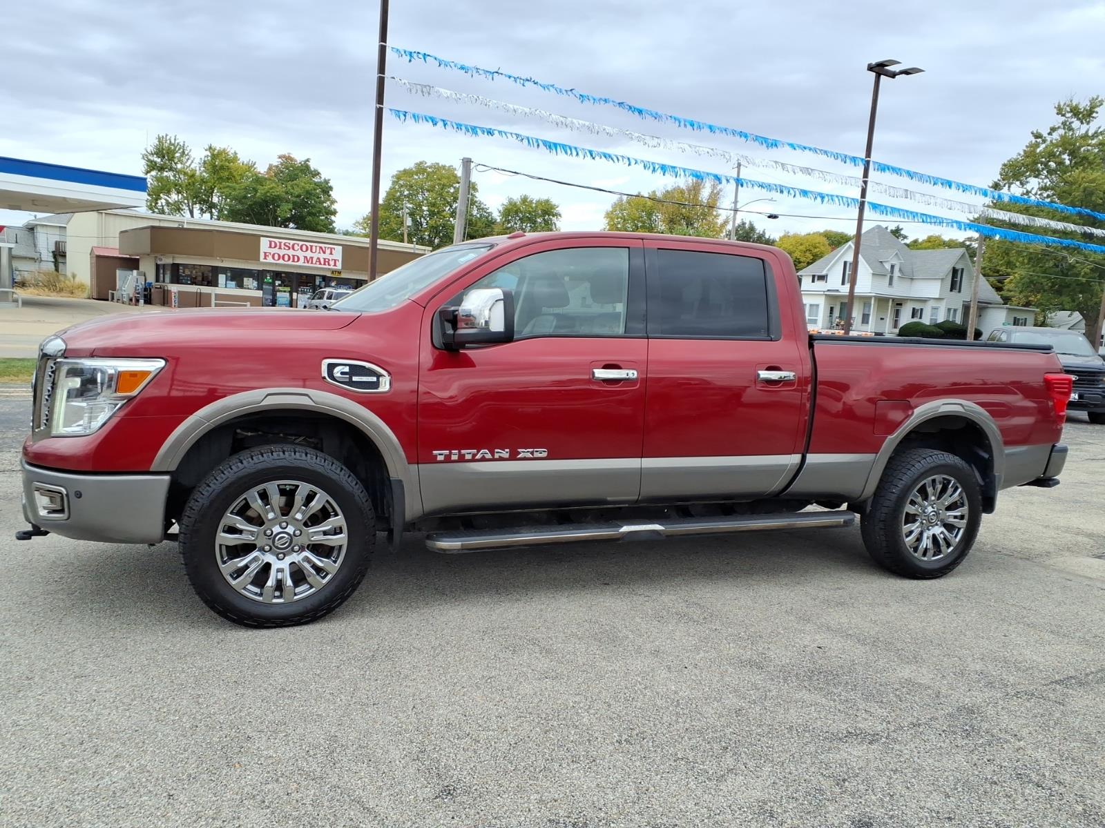 Used 2017 Nissan Titan XD Platinum Reserve 4x4 Diesel Crew Cab Platinum Reserve