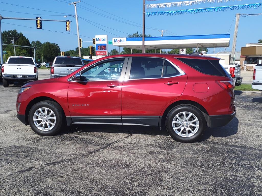 Used 2021 Chevrolet Equinox LT with VIN 2GNAXUEV9M6132917 for sale in Tuscola, IL