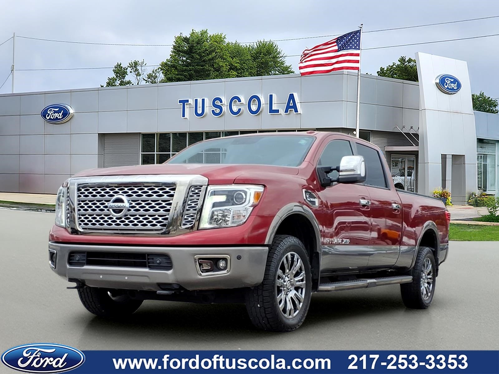 Used 2017 Nissan Titan XD Platinum Reserve 4x4 Diesel Crew Cab Platinum Reserve