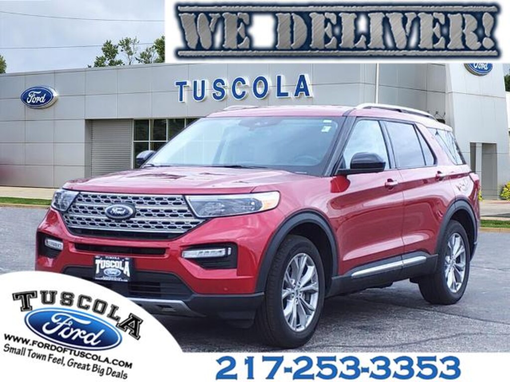 Used 2023 Ford Explorer For Sale at Ford of Tuscola VIN