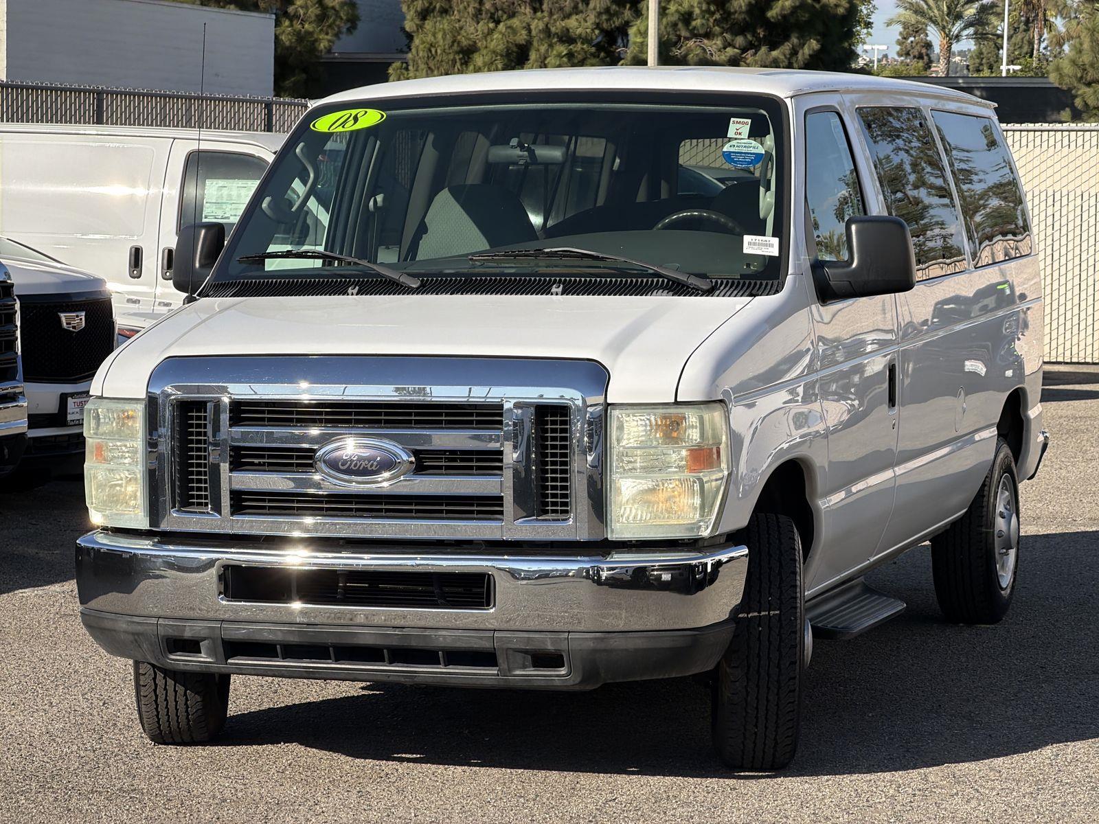 Used 2008 Ford E-Series Econoline Wagon XLT with VIN 1FBNE31L88DB13236 for sale in Tustin, CA