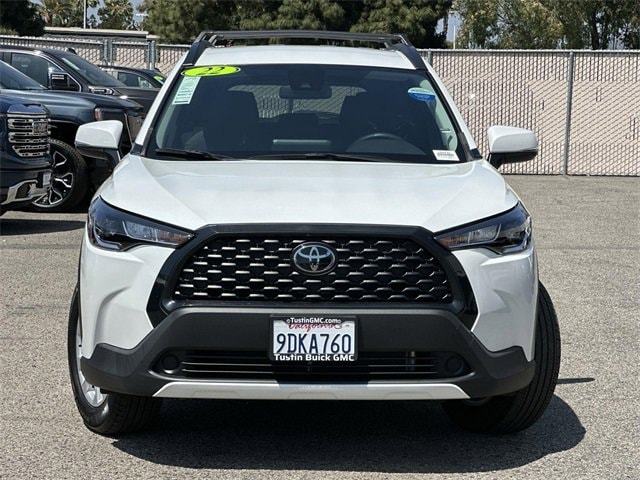 Used 2022 Toyota Corolla Cross LE with VIN 7MUCAAAG3NV029885 for sale in Tustin, CA